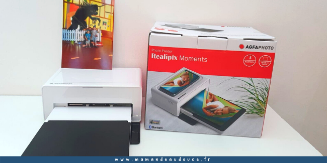 Agfa Realipix Moments : L'imprimante qui sublime tes photos !